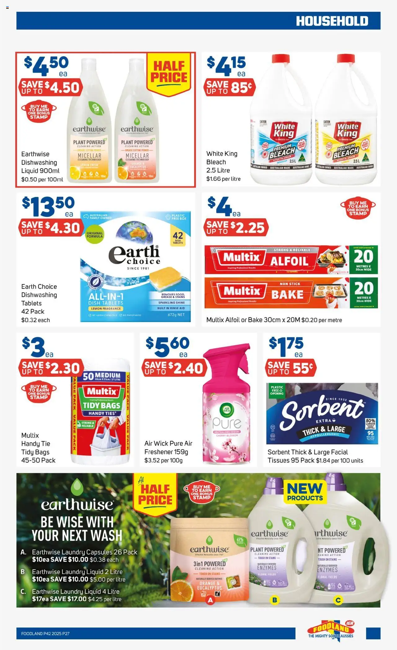 Foodland catalogue - valid from 15.10.2025 | Page: 27 | Products: Box, Household, Fragrance, Lemon