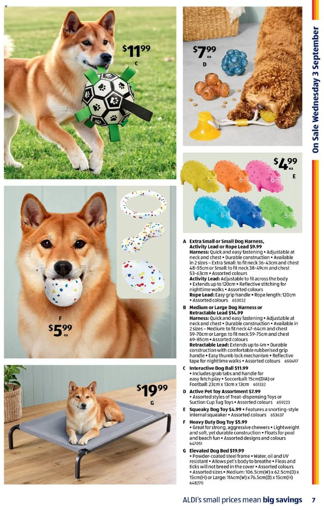 Aldi catalogue - valid from 03.09.2025 | Page: 7 | Products: Oil, Bed