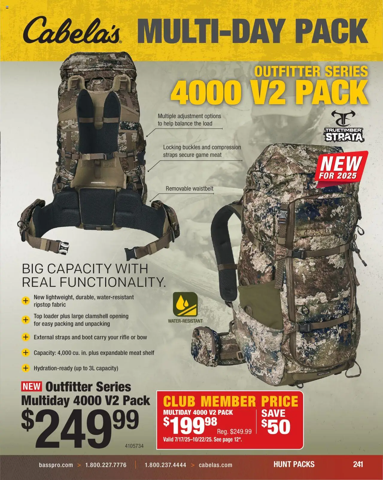 Cabela's Hunting Master 25 - valid from 11.08.2025 | Page: 241 | Products: Shelf, Bow, Game, Rifle