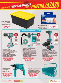 Nuevas ofertas de Soriana válidas en toda la República Mexicana desde el 14.08.2025. ¡Encuentra las mejores ofertas en Soriana - Preciazazaso Híper: Valle de México! | Página: 52