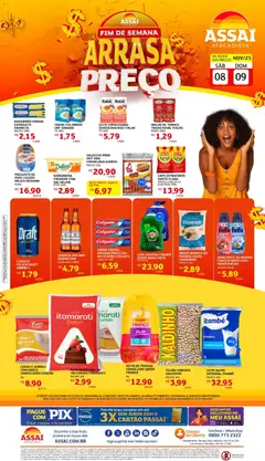 Encarte Assaí Atacadista - PA - Pré-Visualização do folheto da loja Assaí Atacadista, válido de 08.11.2025