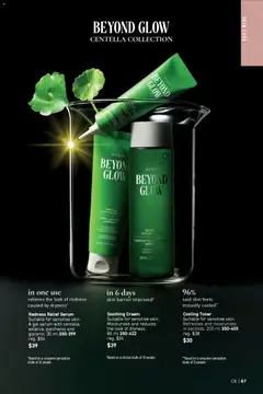 Preview of Cooling Toner, Suitable for sensitive skin. Refreshes and moisturizes in seconds. 200 ml from shop Avon valid from 12.03.2026 | Page: 67 | Products: Cream, Toner