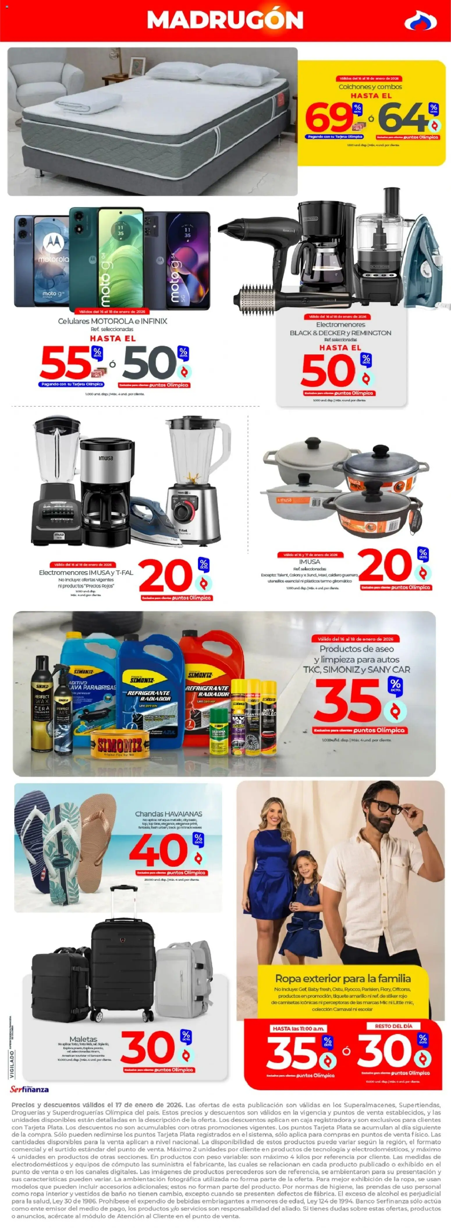 Olímpica revista - valida desde el 17.01.2026 | Página: 6 | Productos: Banco, Brillo, Caja, Top