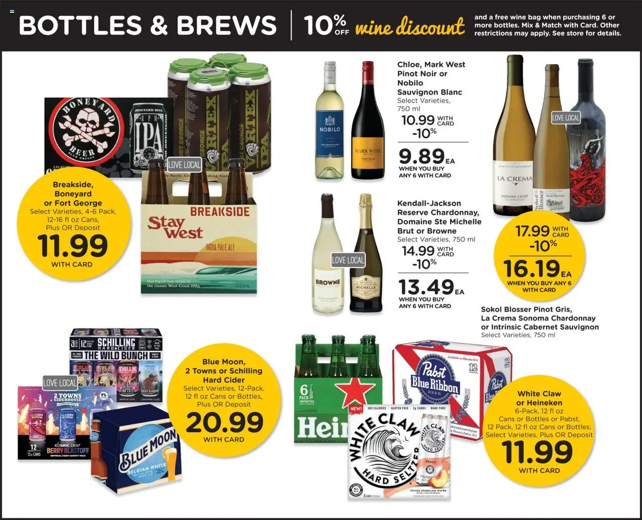 QFC Weekly Ad - OR - valid from 17.09.2025 | Page: 10 | Products: Water, Peach, Chilli, Bag