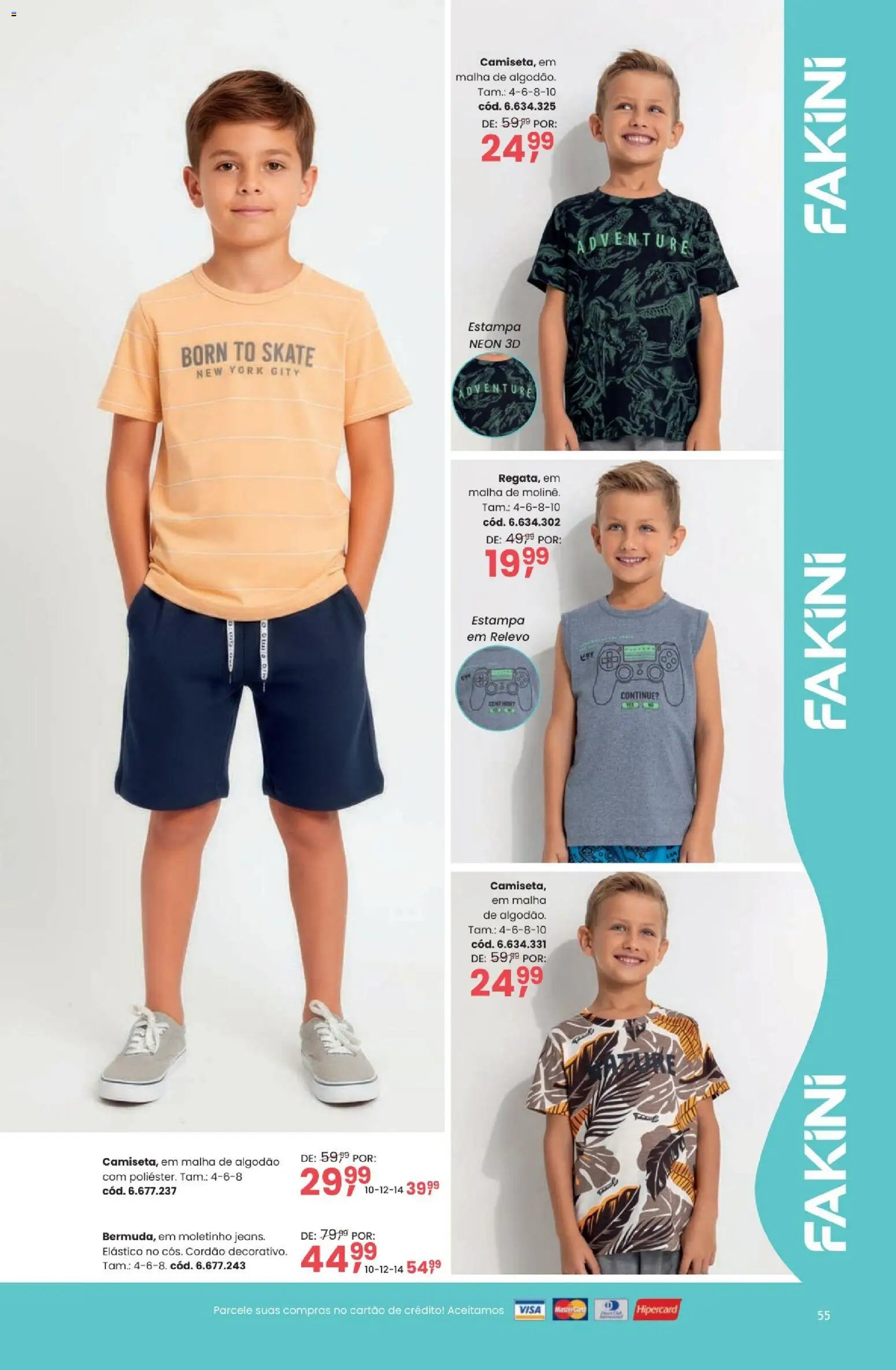 Quatro Estações Folheto - válido de 03.03.2026 | Página: 55 | Produtos: Skate, Algodão