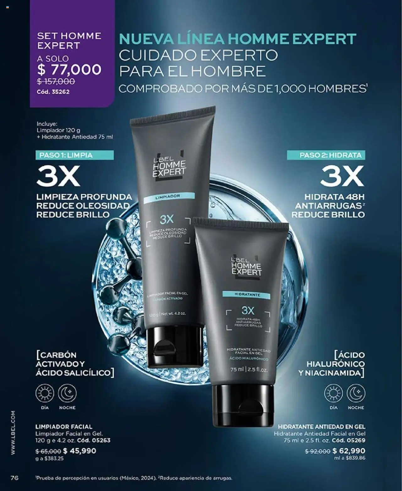 L'Bel revista - valida desde el 16.06.2025 | Página: 76 | Productos: Brillo, Limpiador, Limpiador facial