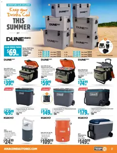 Preview of Anaconda Catalogue - valid from 03.12.2025 | Page: 17 | Products: Box, Cart, Water, Accessories