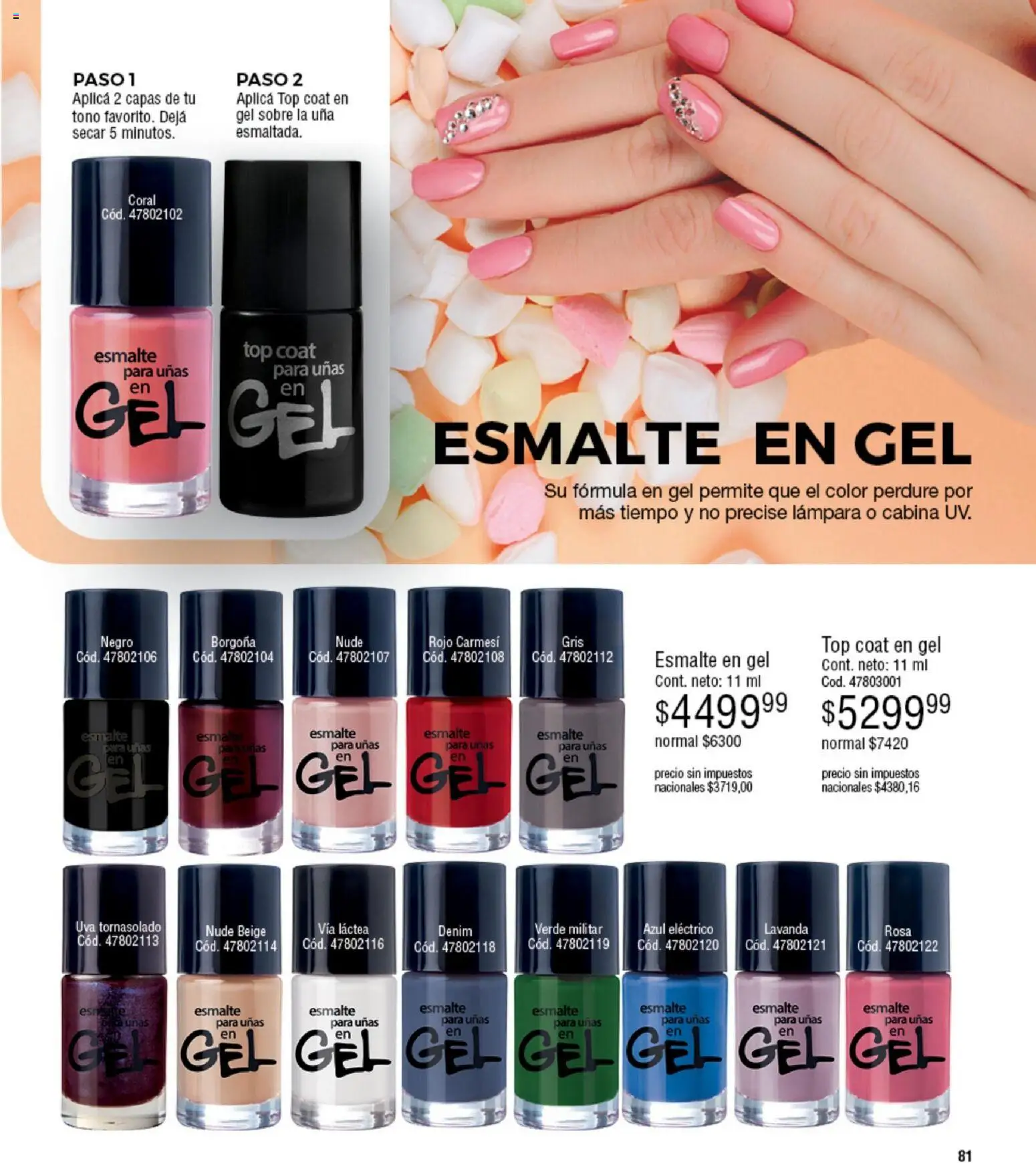 Millanel - Catálogo │ válido desde el 02.02.2026 | Página: 81 | Productos: Top, Sobre, Lámpara, Uva