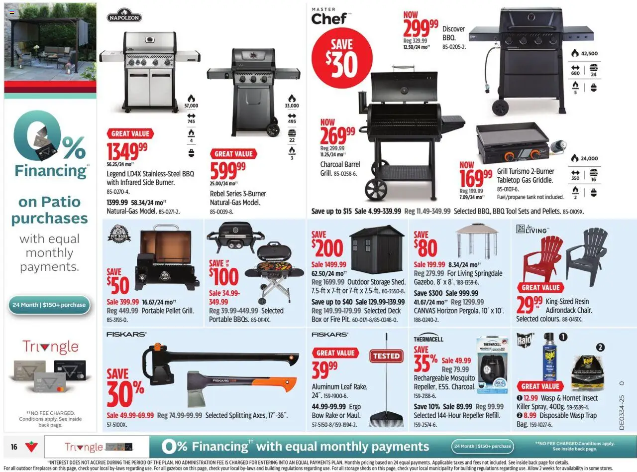 Canadian Tire flyer valid from 14.08.2025 | Page: 22 | Products: Grill, Box