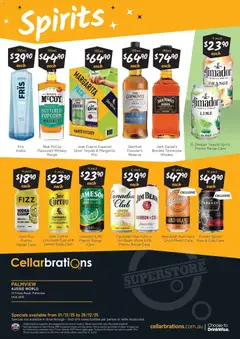 Preview of Cellarbrations Catalogue Palmview  - valid from 01.12.2025 | Page: 4 | Products: Juice, Vodka, Whiskey, Lemon