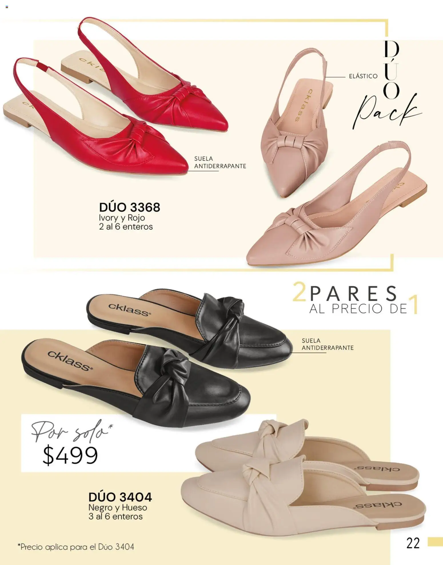 Nuevas ofertas de Cklass válidas en toda la República Mexicana desde el 05.03.2026. ¡Encuentra las mejores ofertas en Cklass catálogo Complemento Verano Ropa! | Página: 253