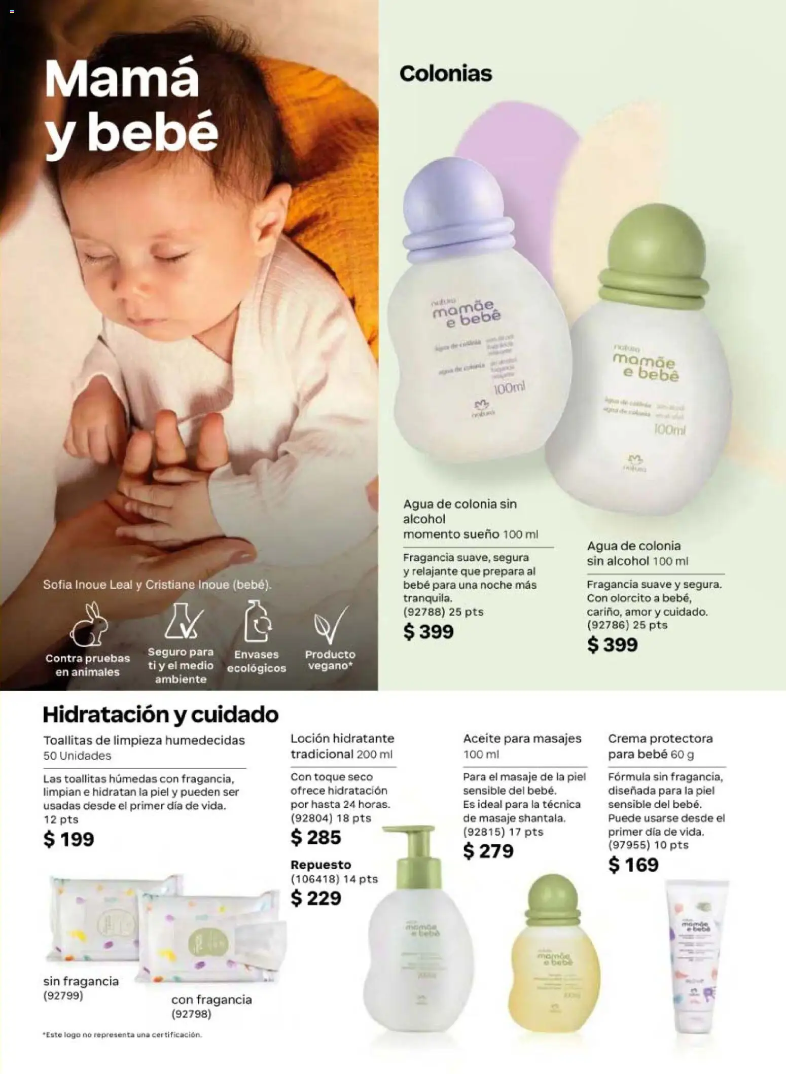 Nuevas ofertas de Natura válidas en toda la República Mexicana desde el 13.03.2026. ¡Encuentra las mejores ofertas en Natura campaña 5 2026! | Página: 155 | Productos: Agua, Aceite, Loción, Fragancia