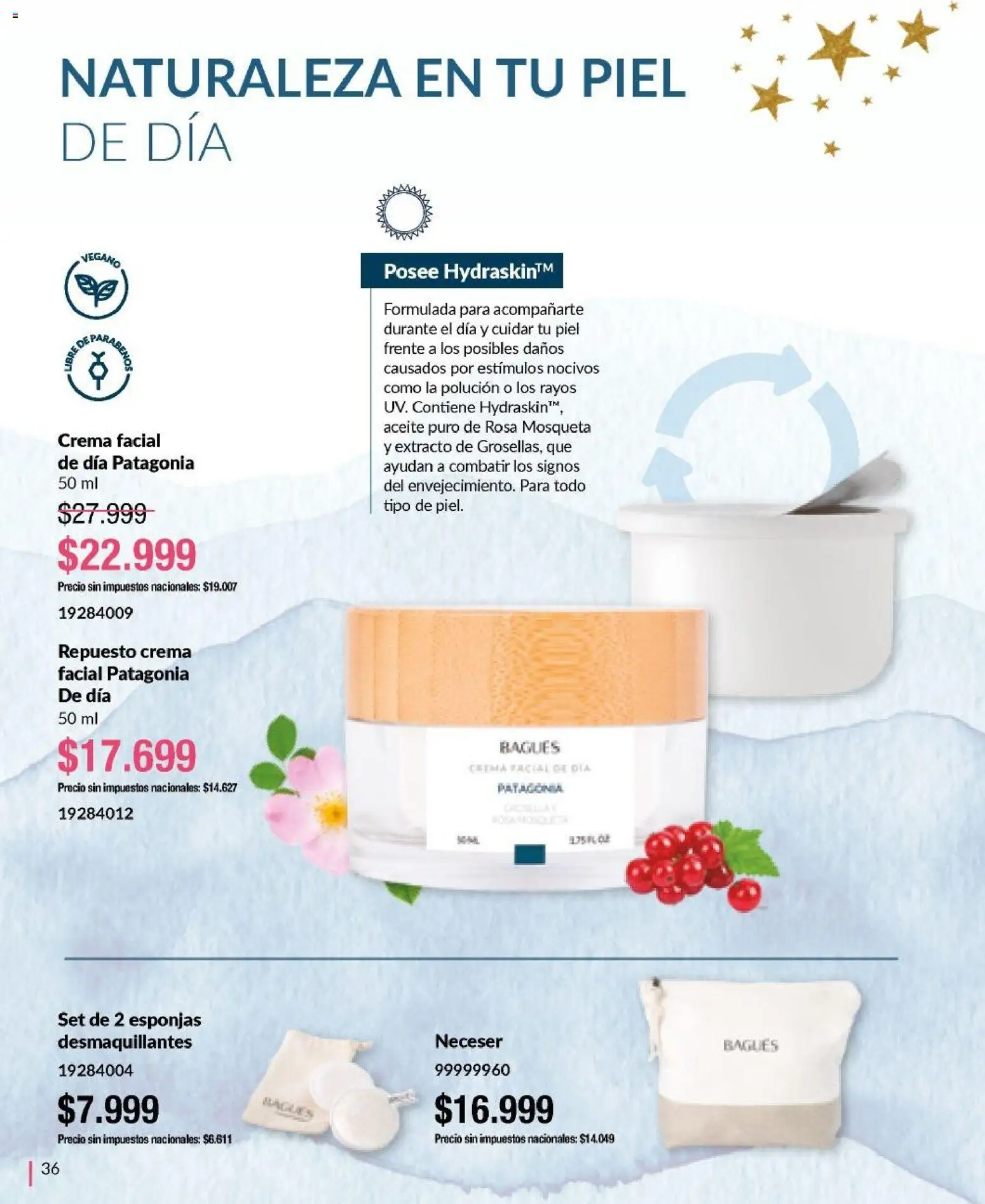 Bagués - Catálogo │ válido desde el 17.11.2025 | Página: 36 | Productos: Aceite, Neceser, Crema