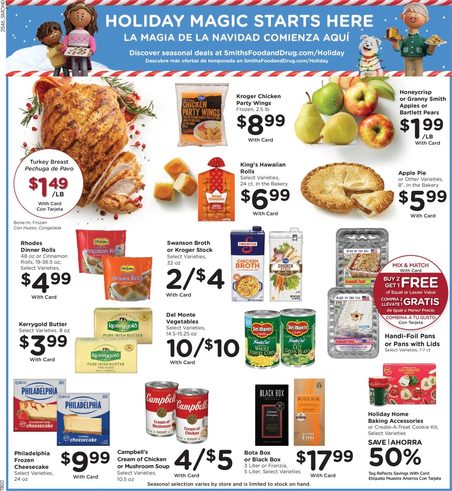 Smith's Weekly Ad - WY - valid from 17.12.2025 | Page: 4 | Products: Corn, Box, Sweater, Vegetables