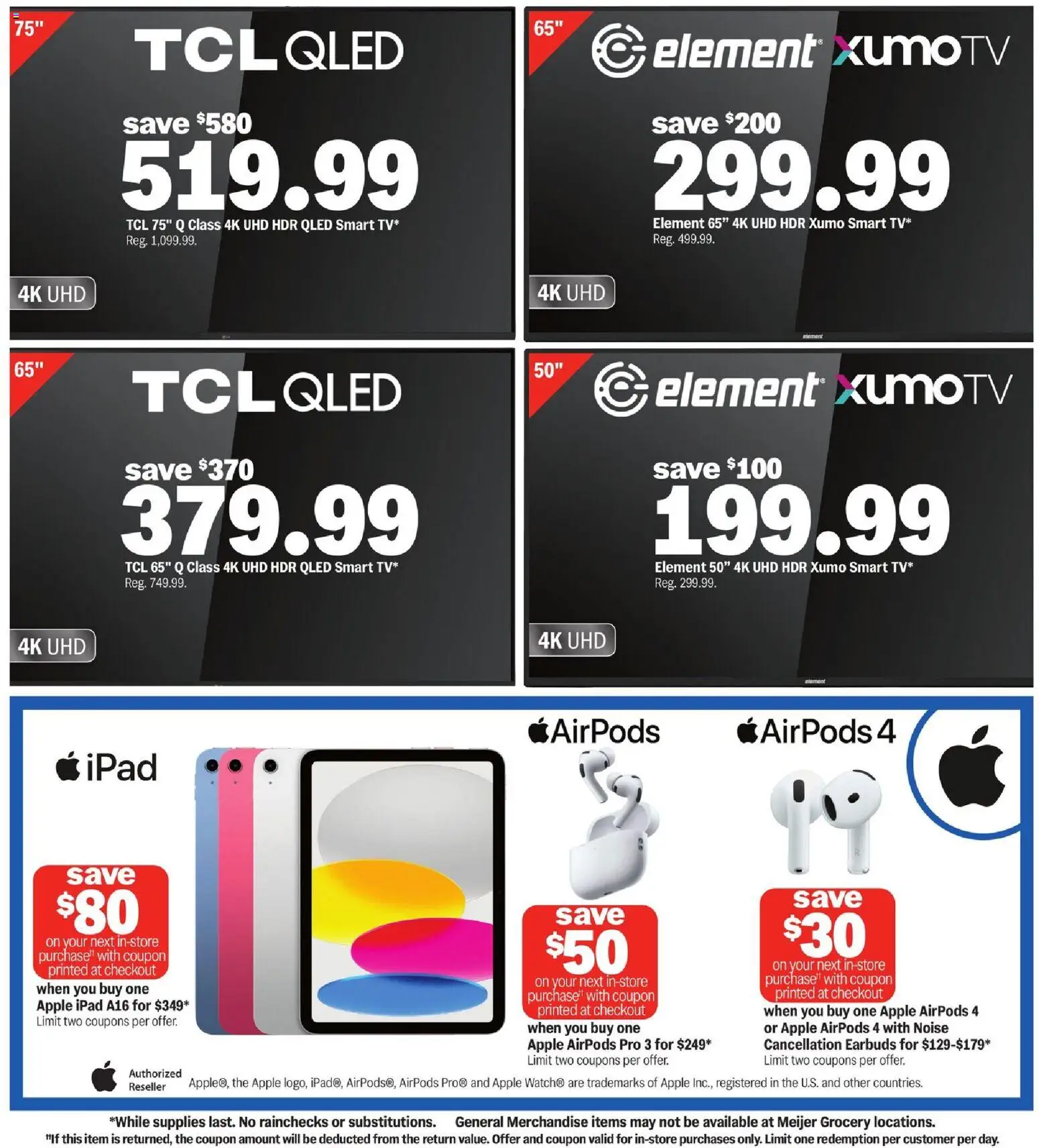 Meijer Ad - valid from 25.02.2026 | Page: 5 | Products: Ipad