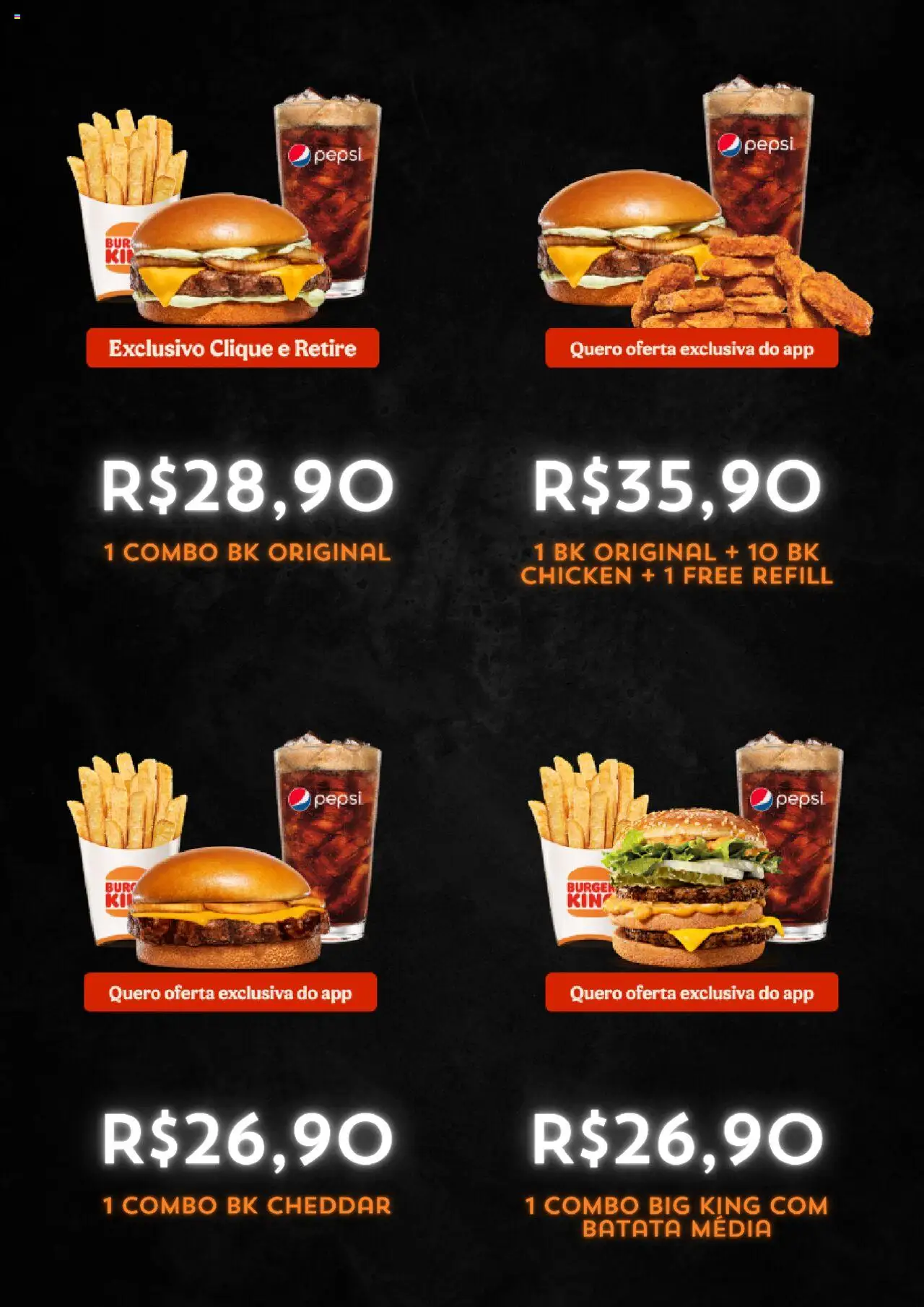 Burger King Folheto - válido de 06.05.2025 | Página: 3 | Produtos: Cheddar, Batata