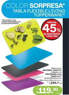 Vista previa de Tupperware catálogo, nuevo folleto de la tienda, válido en México a partir del 20.04.2026 | Página: 105 | Productos: Flexible