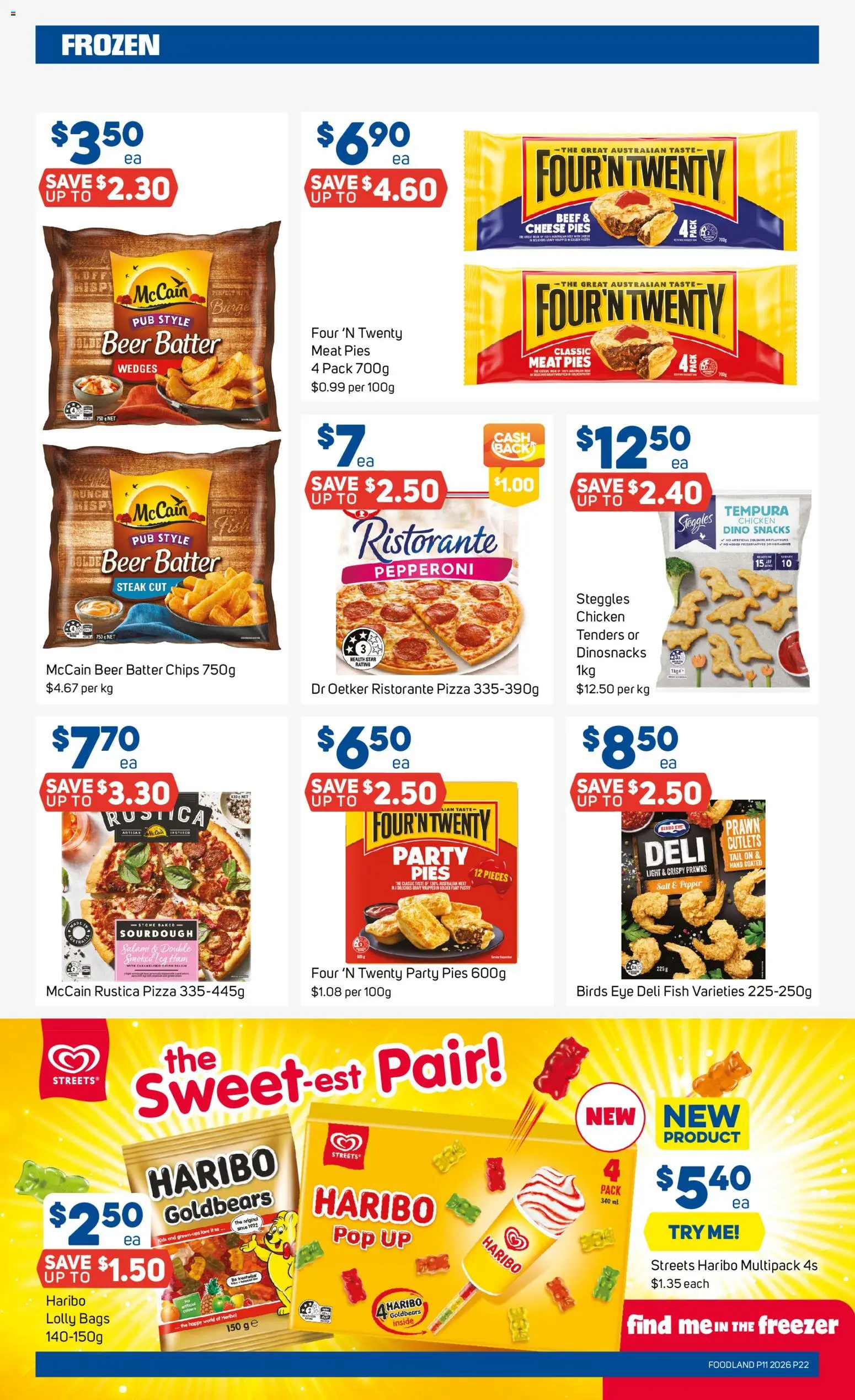 Foodland catalogue - valid from 11.03.2026 | Page: 22 | Products: Ham, Beef, Meat, Pepper