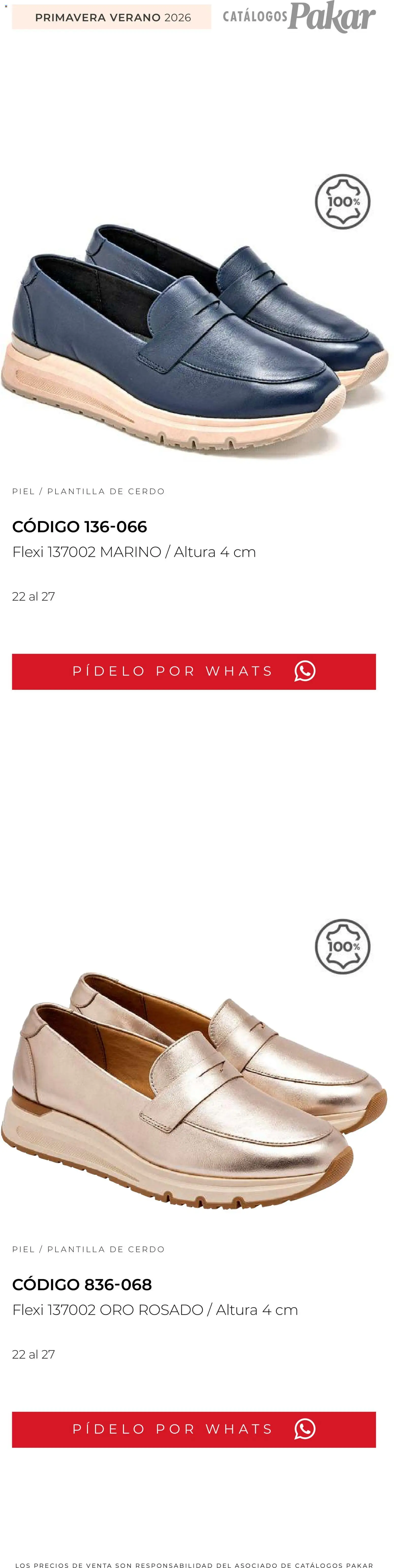 Nuevas ofertas de SC Pakar válidas en toda la República Mexicana desde el 04.03.2026. ¡Encuentra las mejores ofertas en SC Pakar catálogo Flexi PV26! | Página: 101 | Productos: Cerdo