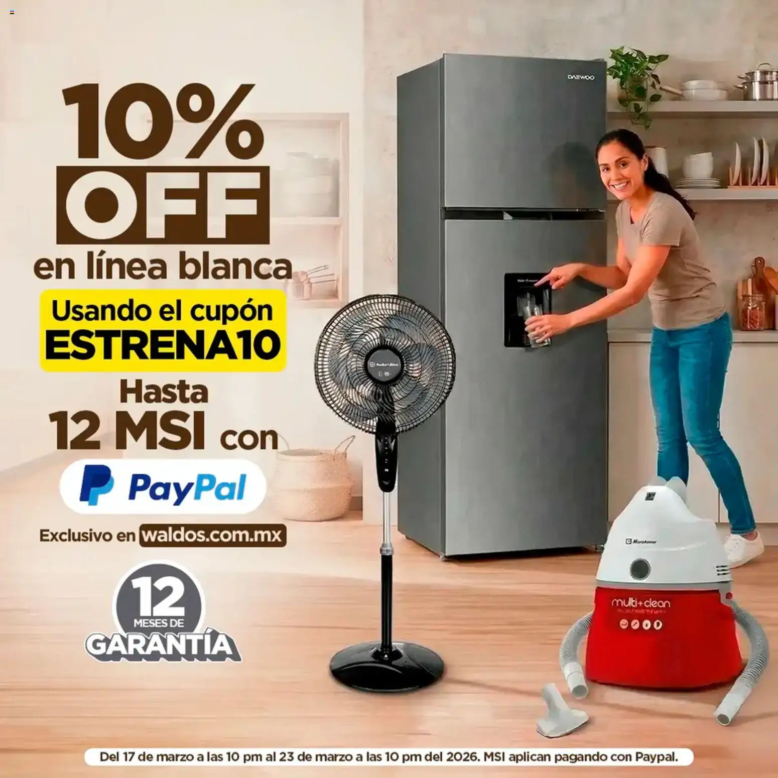 Nuevas ofertas de Waldo's válidas en toda la República Mexicana desde el 17.03.2026. ¡Encuentra las mejores ofertas en Waldo's catálogo! | Página: 1