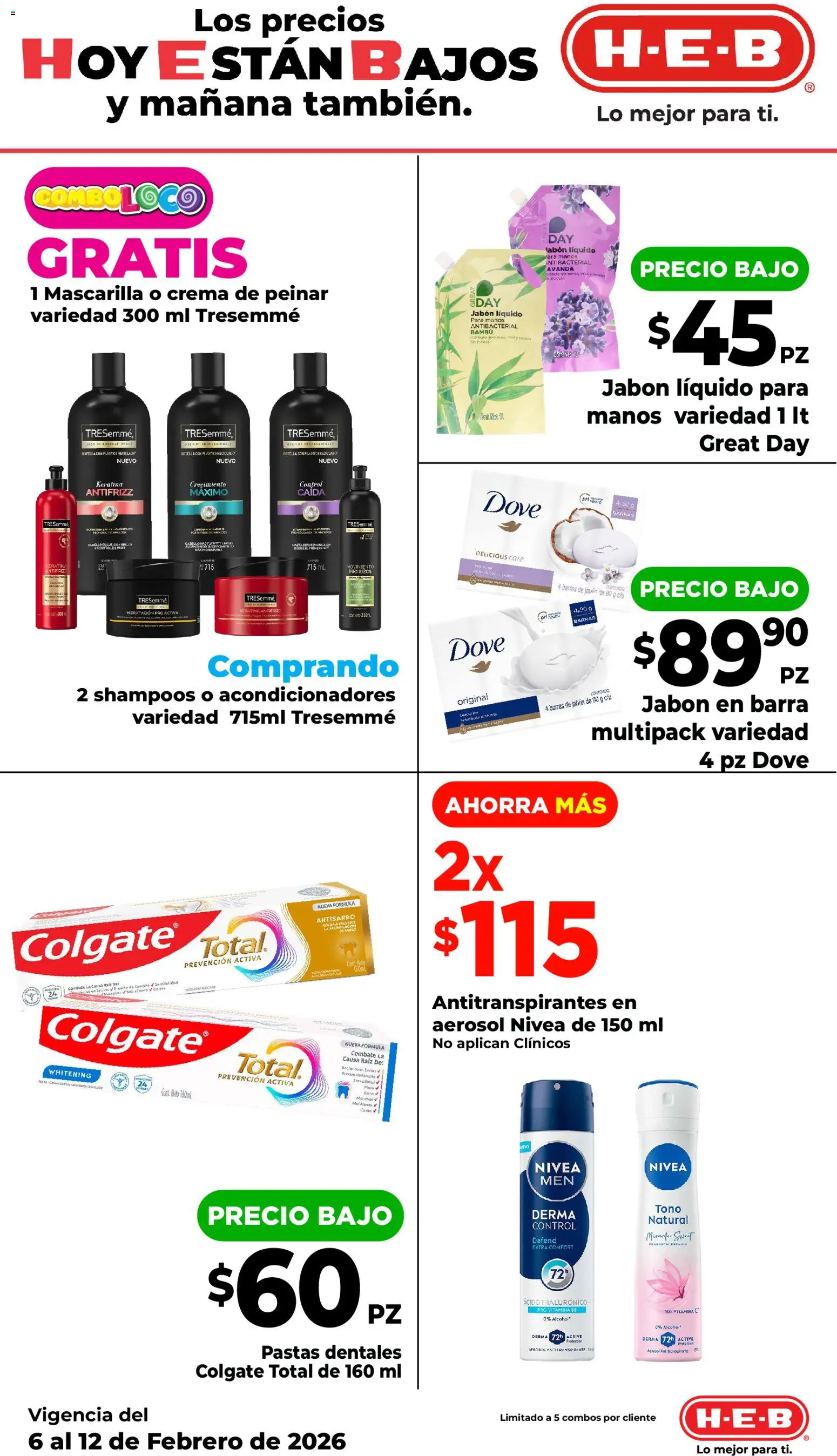 Nuevas ofertas de H-E-B válidas en toda la República Mexicana desde el 06.02.2026. ¡Encuentra las mejores ofertas en H-E-B folleto! | Página: 11