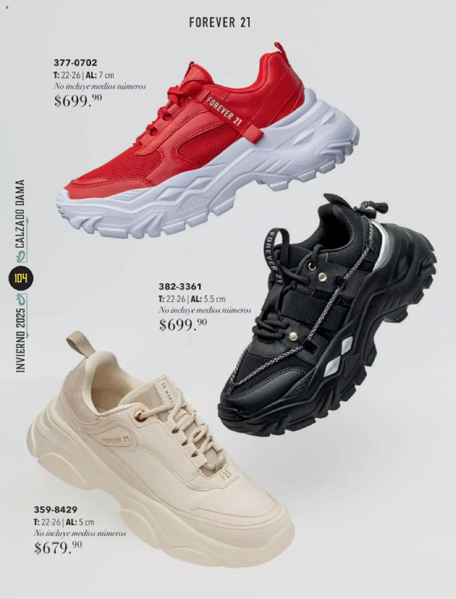 Nuevas ofertas de Andrea válidas en toda la República Mexicana desde el 26.11.2025. ¡Encuentra las mejores ofertas en Andrea catálogo Invierno! | Página: 104