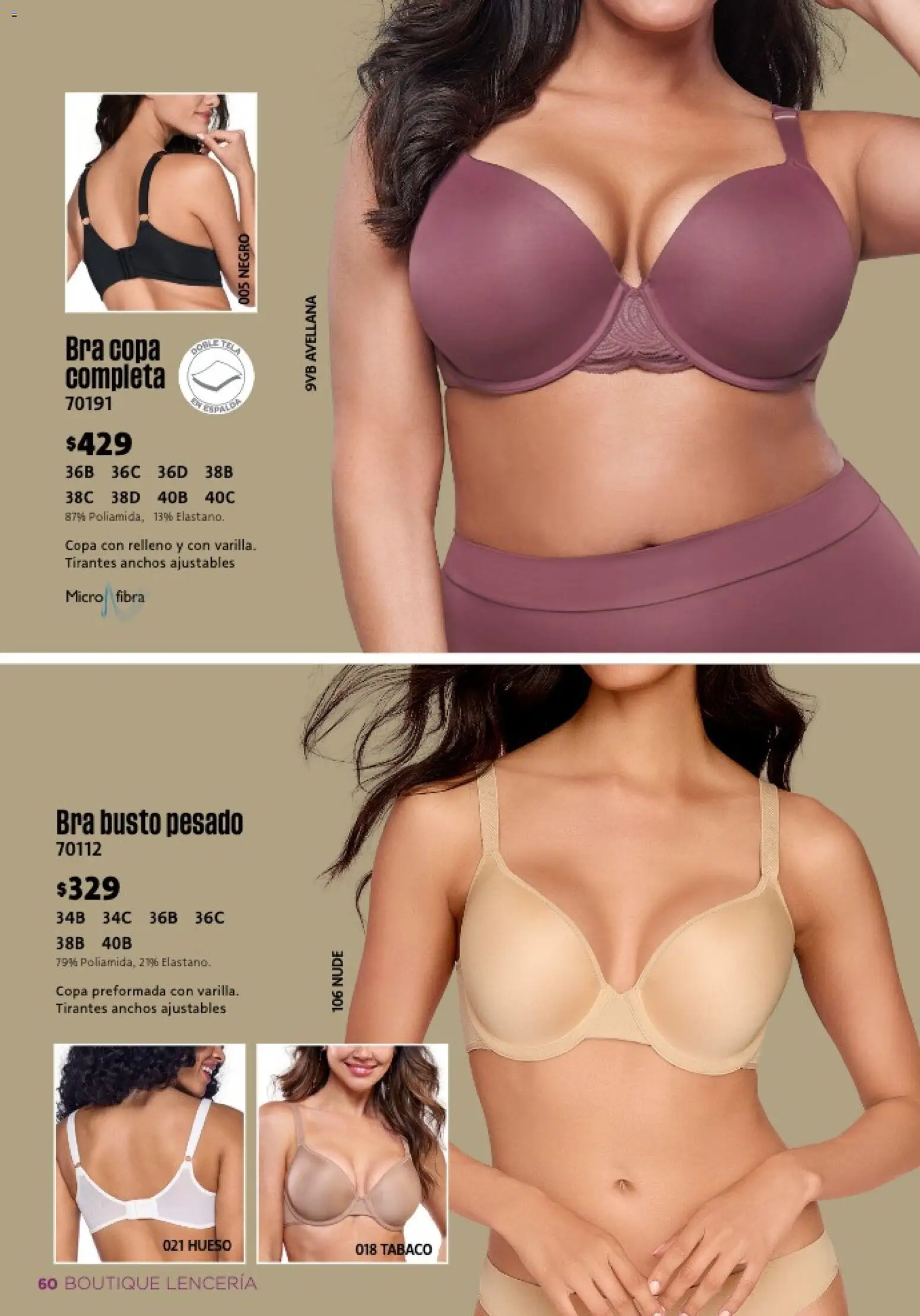 Nuevas ofertas de Ilusión válidas en toda la República Mexicana desde el 01.02.2026. ¡Encuentra las mejores ofertas en Ilusión catálogo Primavera! | Página: 62 | Productos: Tirantes, Lenceria