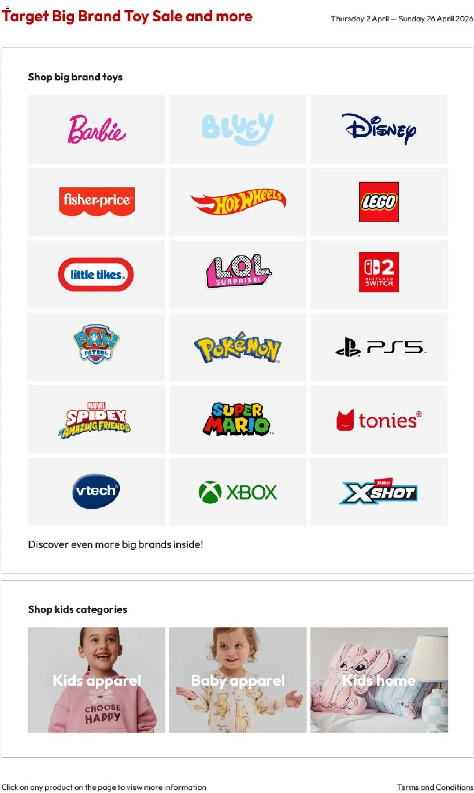 Target catalogue - valid from 02.04.2026 | Page: 1 | Products: Xbox
