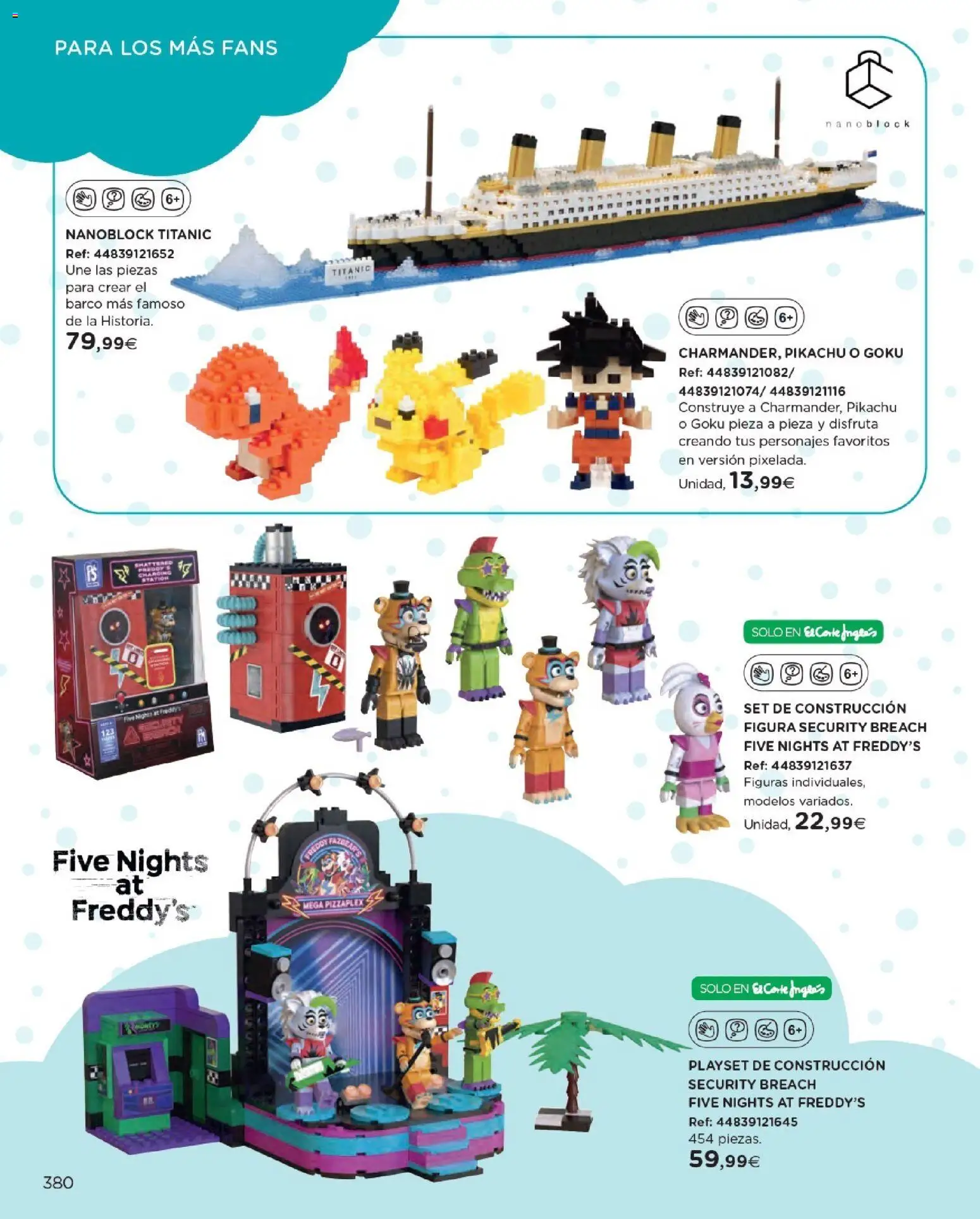 Nuevas ofertas de El Corte Inglés válidas en toda la República Mexicana desde el 27.10.2025. ¡Encuentra las mejores ofertas en El Corte Inglés catálogo Juguetes! | Página: 380