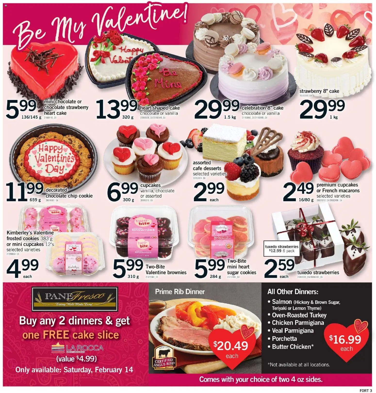 Fortinos flyer valid from 12.02.2026 | Page: 4 | Products: Beef, Cookies, Butter, Chocolate