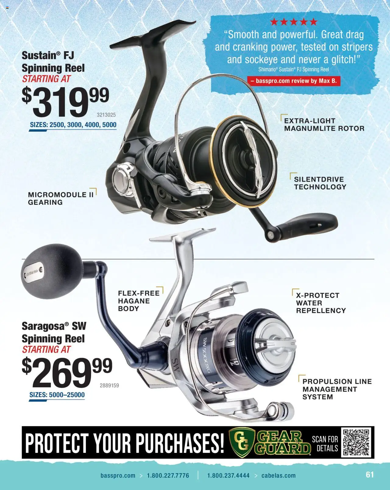 Cabela's Saltwater Specialist 25 - valid from 01.01.2025 | Page: 61 | Products: Water