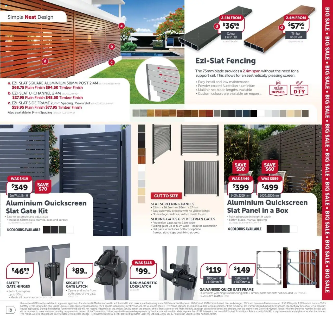 Stratco catalogue - valid from 19.09.2025 | Page: 19 | Products: Box, Gate, Powder, Date