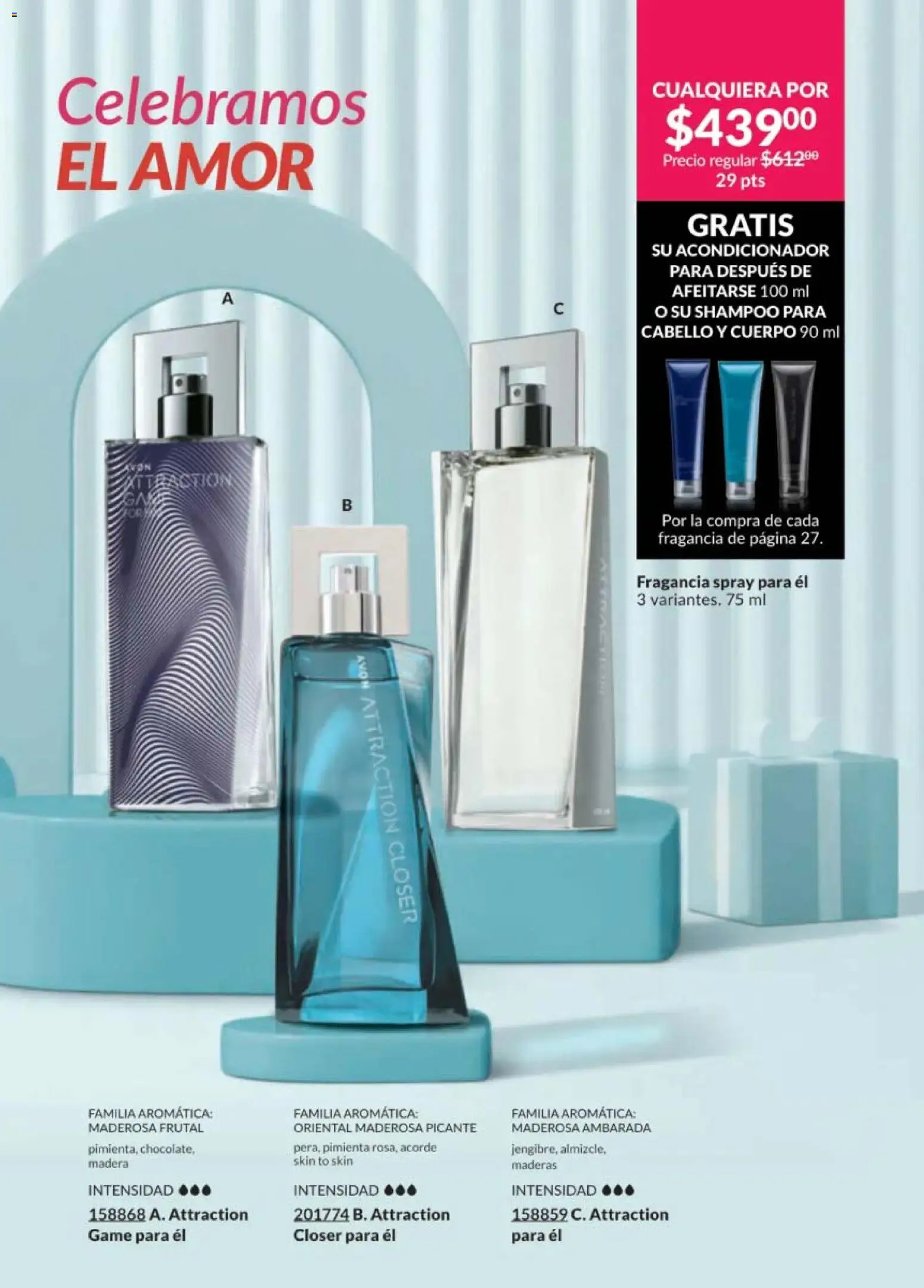 Nuevas ofertas de AVON válidas en toda la República Mexicana desde el 10.01.2026. ¡Encuentra las mejores ofertas en AVON campaña 2 2026! | Página: 23 | Productos: Pimienta, Fragancia, Acondicionador