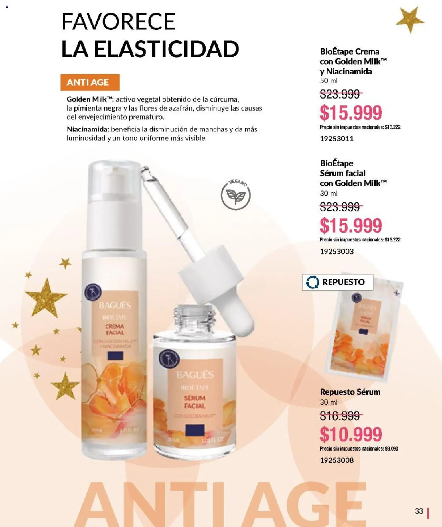 Bagués - Catálogo │ válido desde el 17.11.2025 | Página: 33 | Productos: Serum, Pimienta, Crema