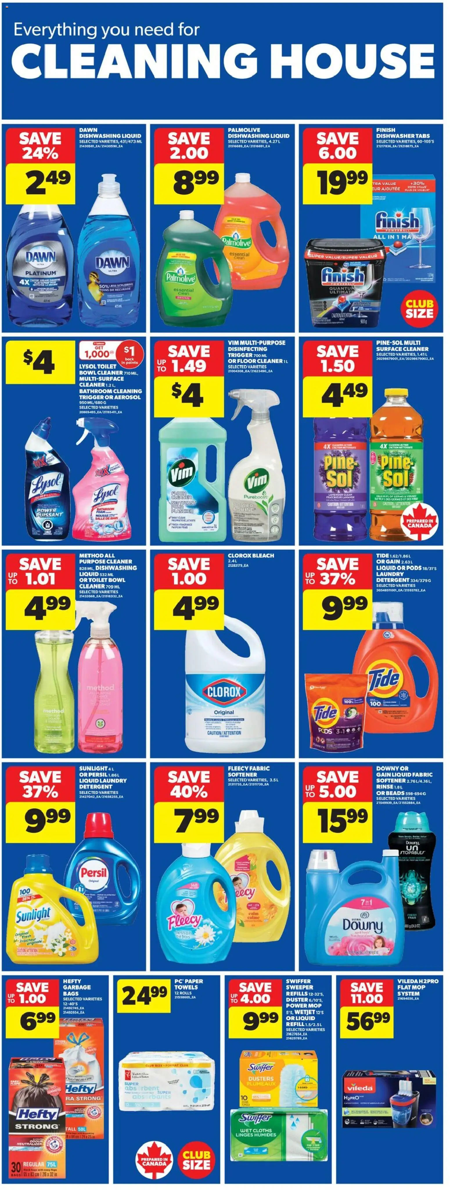 Real Canadian Superstore flyer valid from 22.01.2026 | Page: 19 | Products: Dishwasher, Fragrance, Detergent