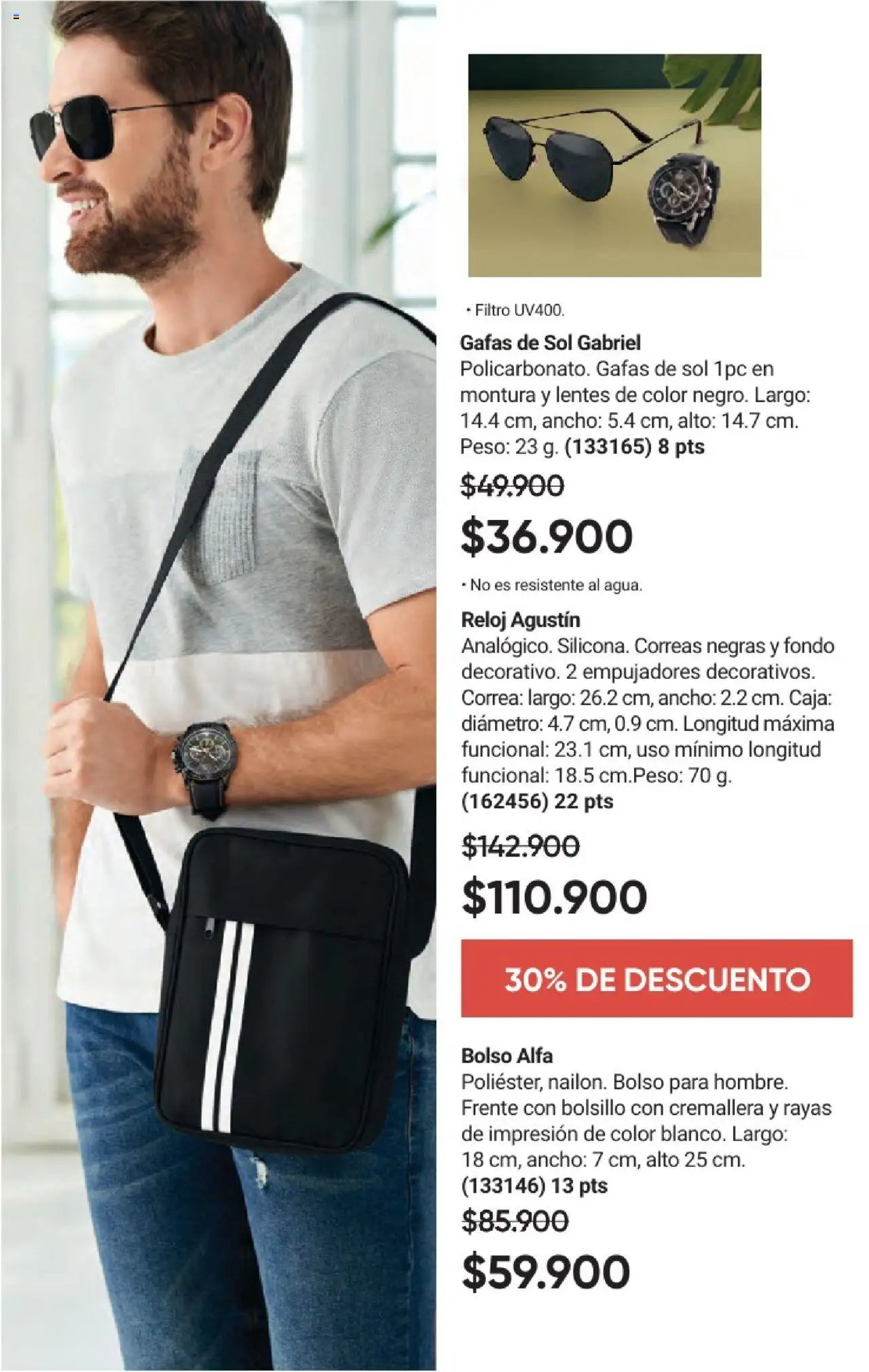 Avon revista - valida desde el 01.08.2025 | Página: 70 | Productos: Reloj, Gafas de sol, Peso, Caja