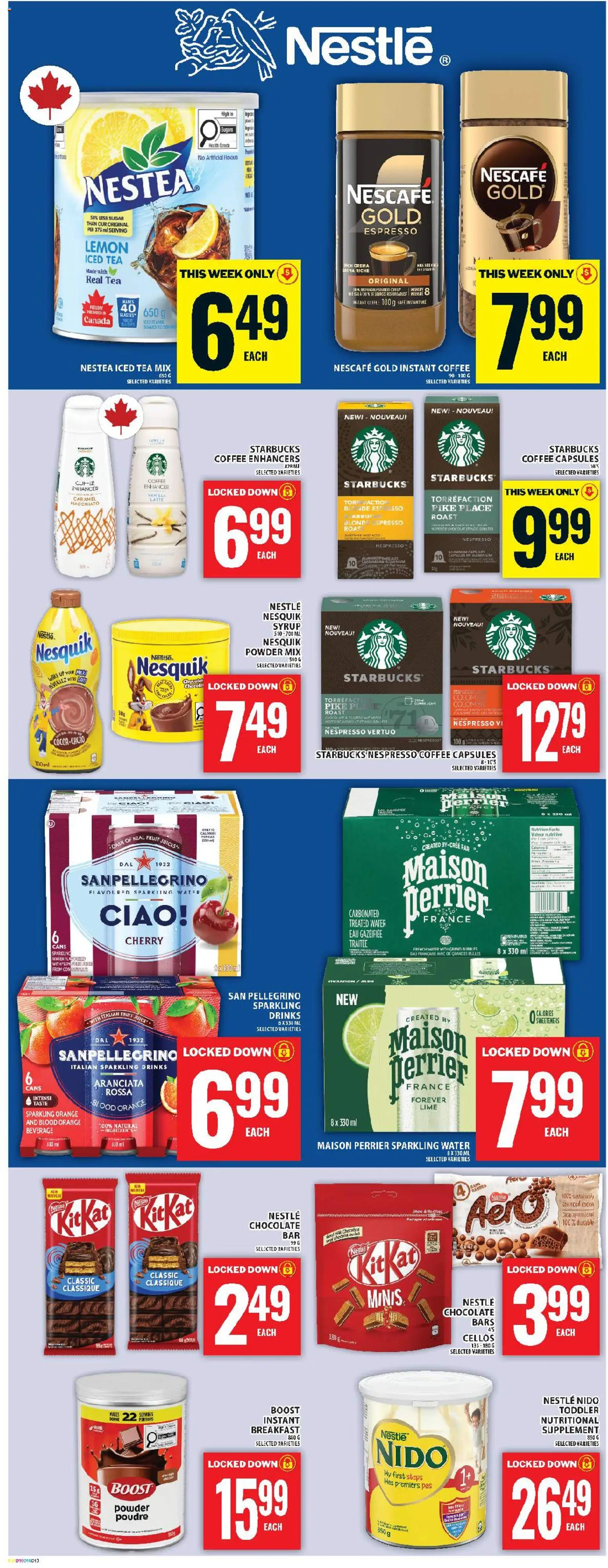 Food Basics flyer valid from 02.04.2026 | Page: 14 | Products: Tea, Powder, Coffee, Chocolate