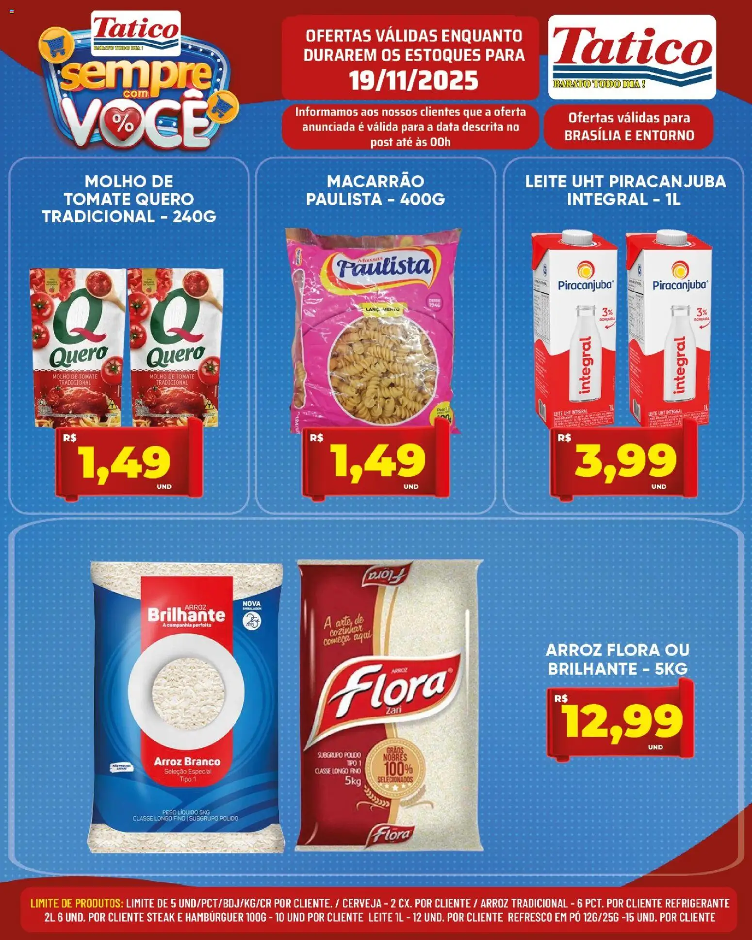 Tatico Folheto - válido de 19.11.2025 | Página: 4 | Produtos: Pó, Refresco, Leite, Refrigerante