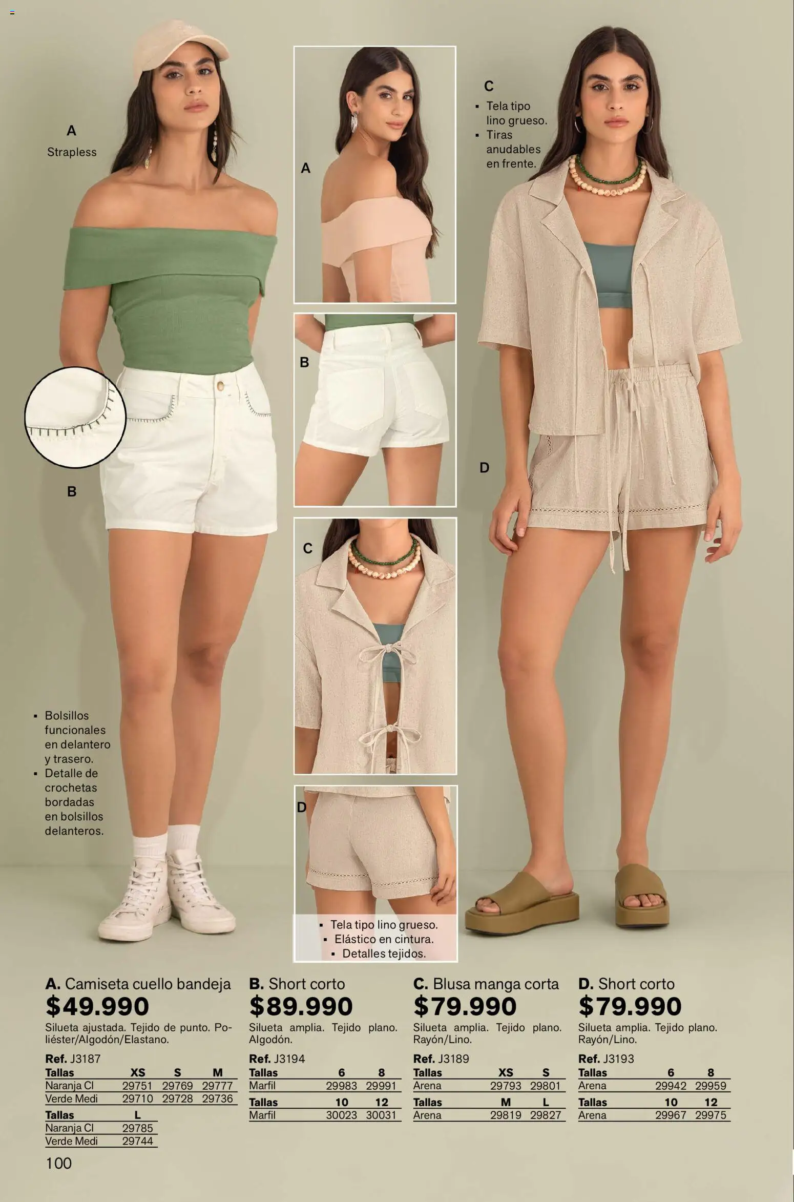 Leonisa revista - valida desde el 13.11.2025 | Página: 100 | Productos: Bandeja, Camiseta, Cuello, Blusa