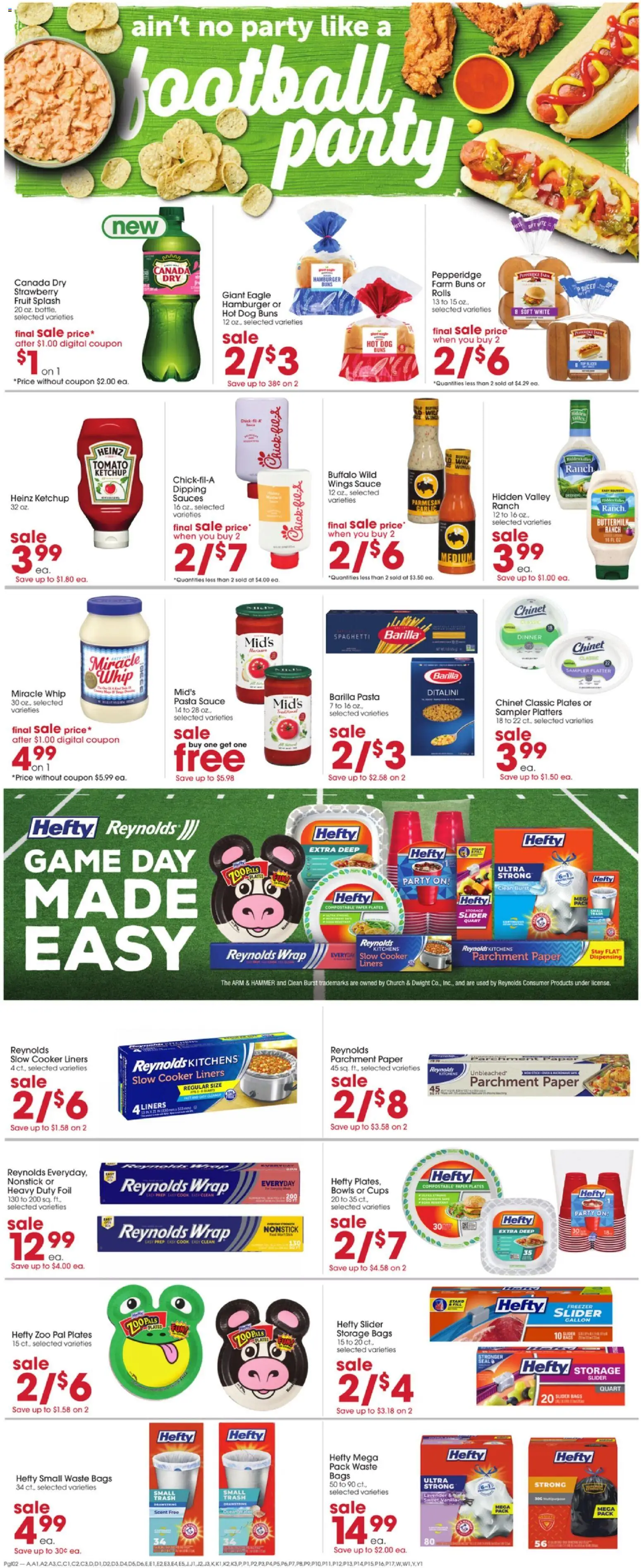 Giant Eagle Weekly Ad - valid from 05.02.2026 | Page: 4 | Products: Hammer, Ketchup, Sauce, Freezer