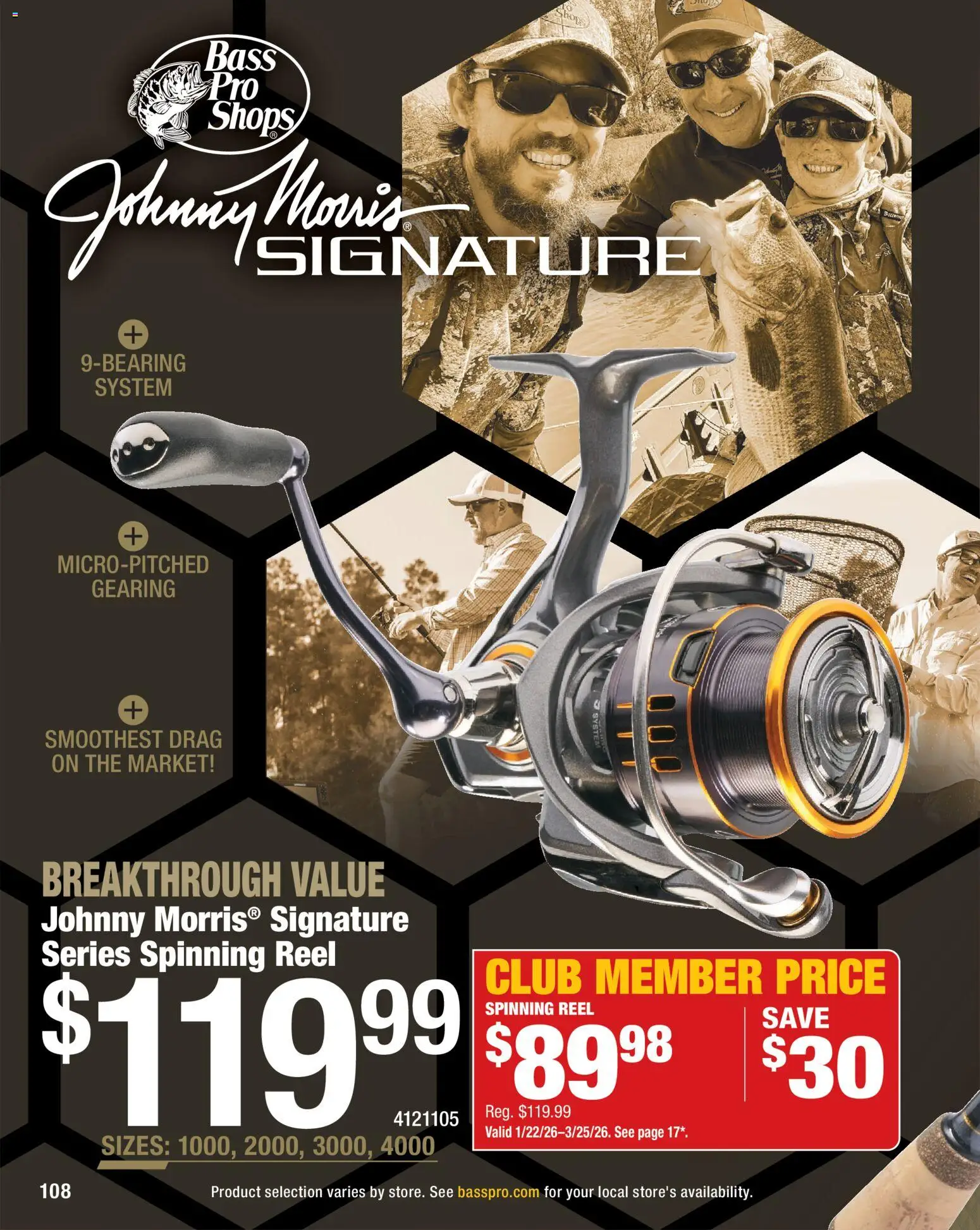 Cabela's Spring Fishing Master 26 - valid from 22.01.2026 | Page: 108