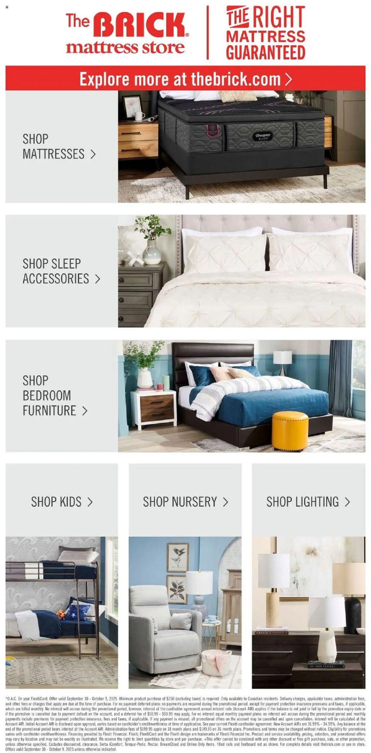 The Brick flyer valid from 30.09.2025 | Page: 16 | Products: Mattress