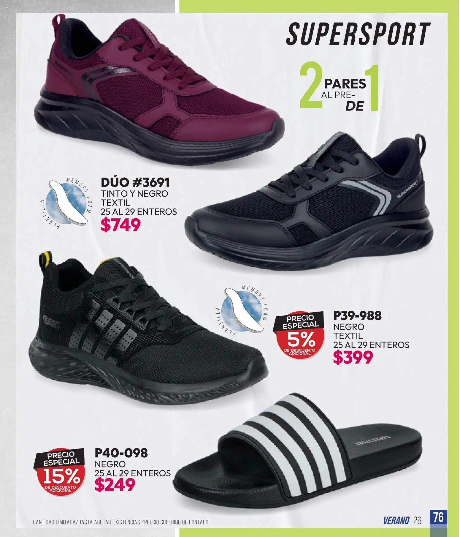 Nuevas ofertas de Cklass válidas en toda la República Mexicana desde el 28.04.2026. ¡Encuentra las mejores ofertas en Cklass catálogo Sportweek! | Página: 191