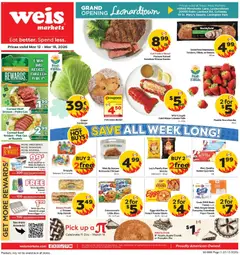Preview of Weis weekly ads valid from 12.03.2026