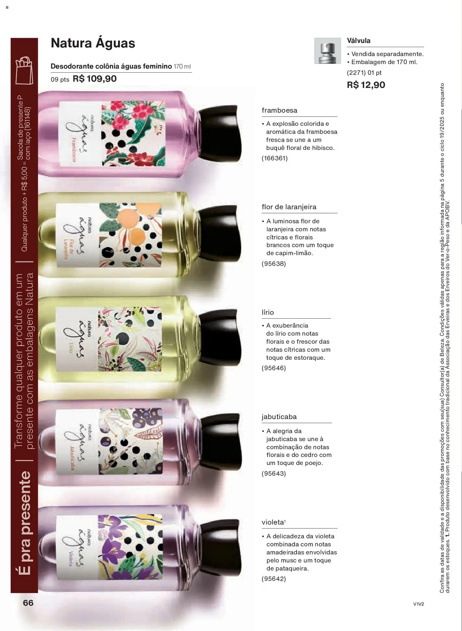 Natura Folheto - válido de 26.11.2025 | Página: 66 | Produtos: Desodorante, Base