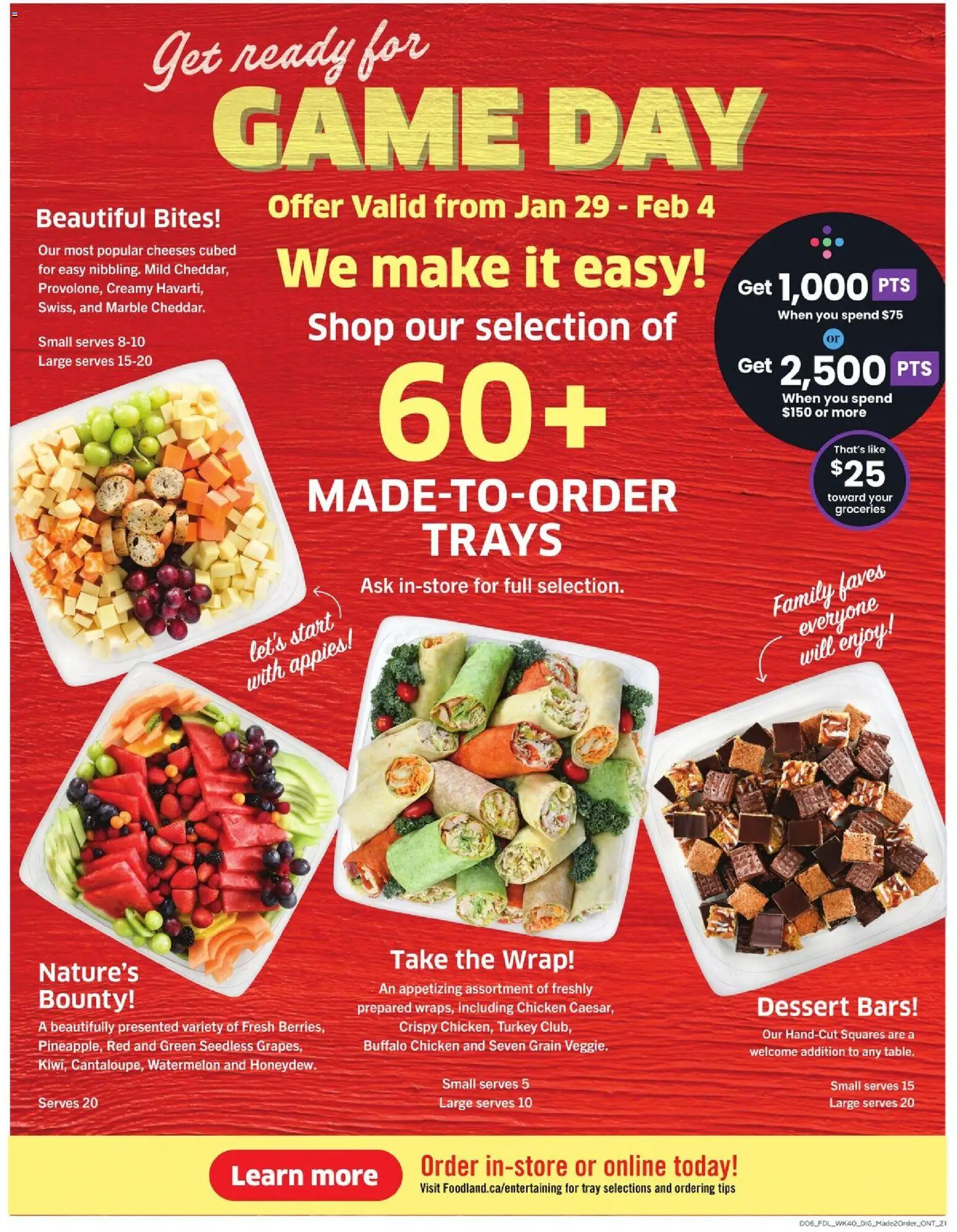 Foodland flyer valid from 29.01.2026 | Page: 8 | Products: Turkey, Game, Chicken