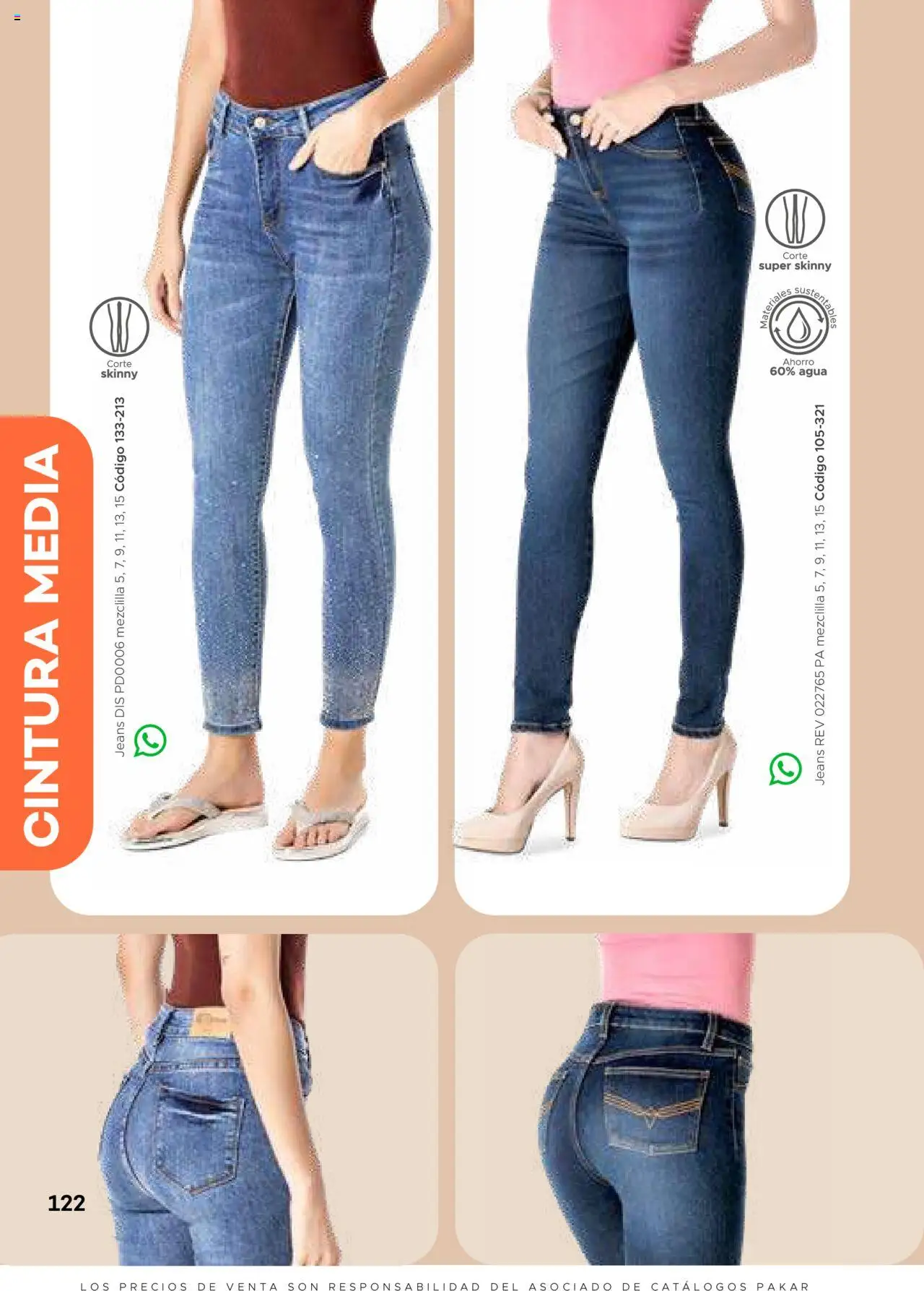 Nuevas ofertas de SC Pakar válidas en toda la República Mexicana desde el 31.01.2025. ¡Encuentra las mejores ofertas en SC Pakar catálogo Ropa! | Página: 122 | Productos: Agua, Mate