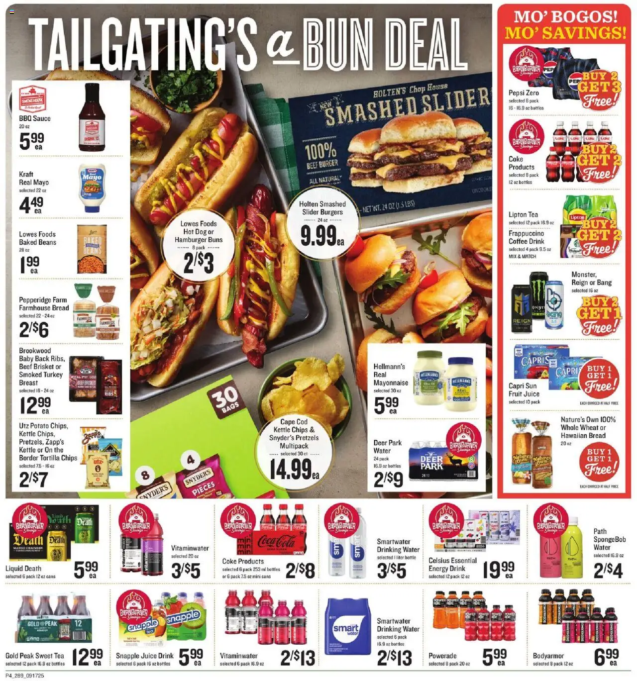 Lowes Foods Weekly Ad - valid from 17.09.2025 | Page: 5 | Products: Bath, Coffee, Beef, Kettle