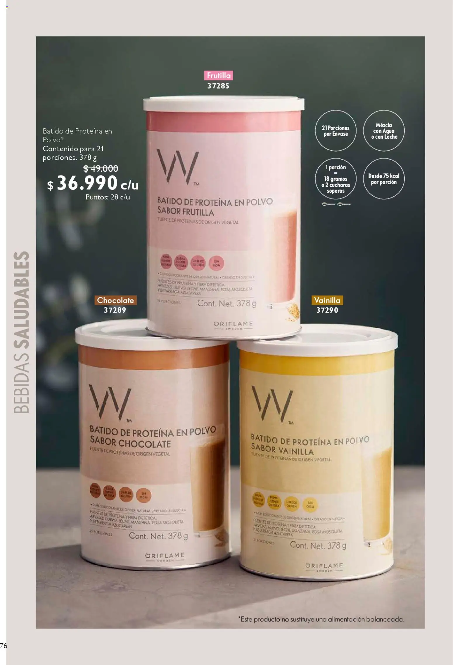 Oriflame catálogo │ válido desde el 07.03.2026 | Página: 84 | Productos: Manzana, Huevo, Polvo, Frutilla