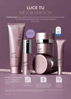 Nuevas ofertas de Mary Kay válidas en toda la República Mexicana desde el 01.07.2025. ¡Encuentra las mejores ofertas en Mary Kay catálogo! | Página: 49 | Productos: Serum, Crema, Loción